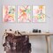 Stupell Industries Abstract Florals & Paint Drip 3pc Framed Giclee Set Design by Gemma Bardot